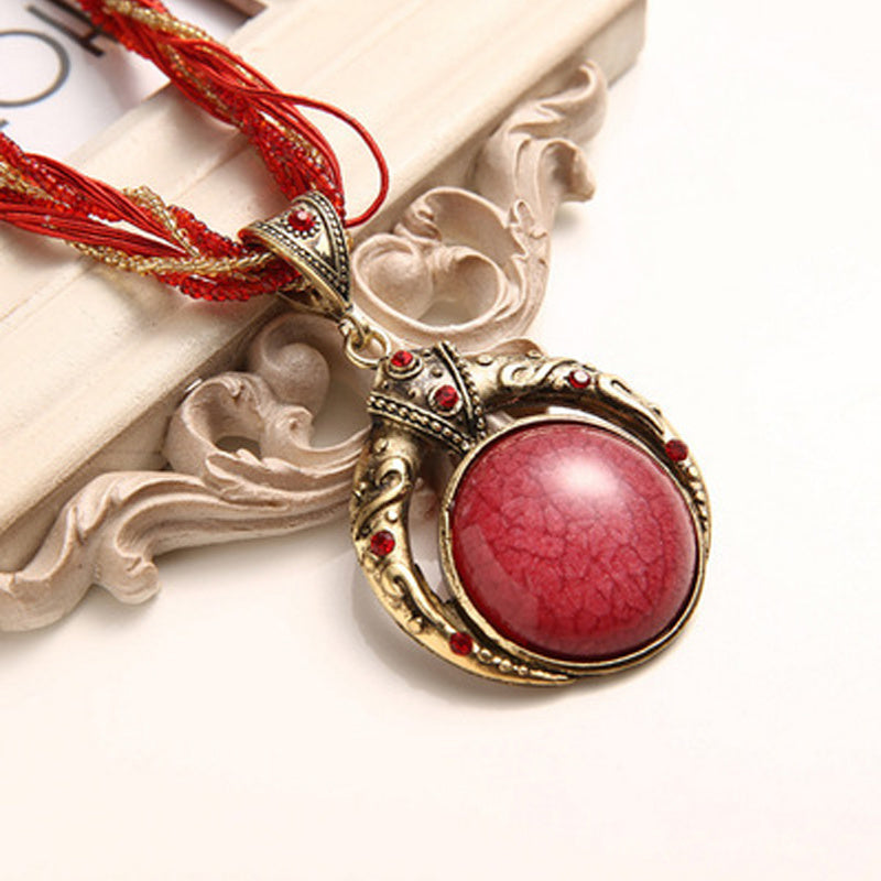 Collier Pendentif Bohème