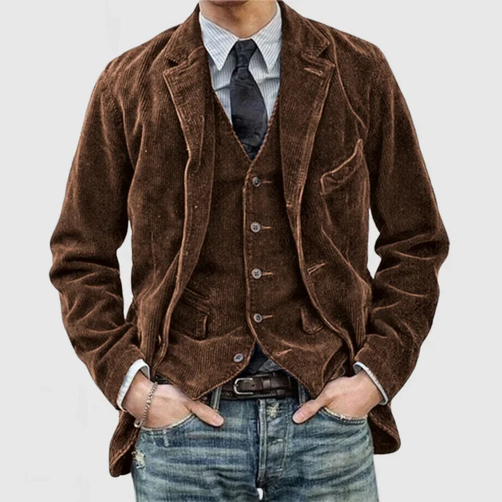 Thomas™ | Veste & Gilet Vintage Élégance Classique