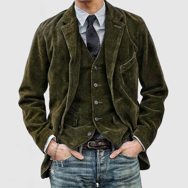 Thomas™ | Veste & Gilet Vintage Élégance Classique