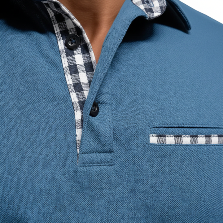 Pull à col roulé et manches longues pour homme, en tissu doux