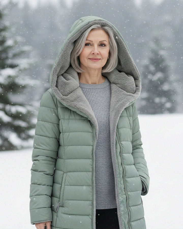 Marguerite™ — Veste matelassée chaude confortable élégante