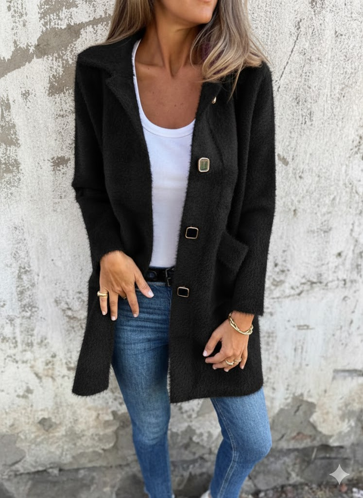 Margaux™ — Veste longue élégante au quotidien