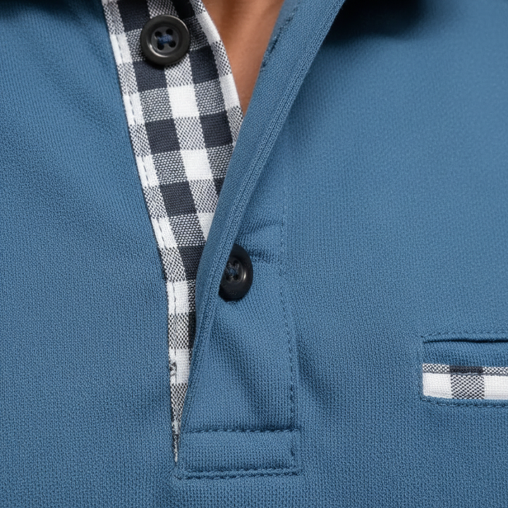 Pull à col roulé et manches longues pour homme, en tissu doux