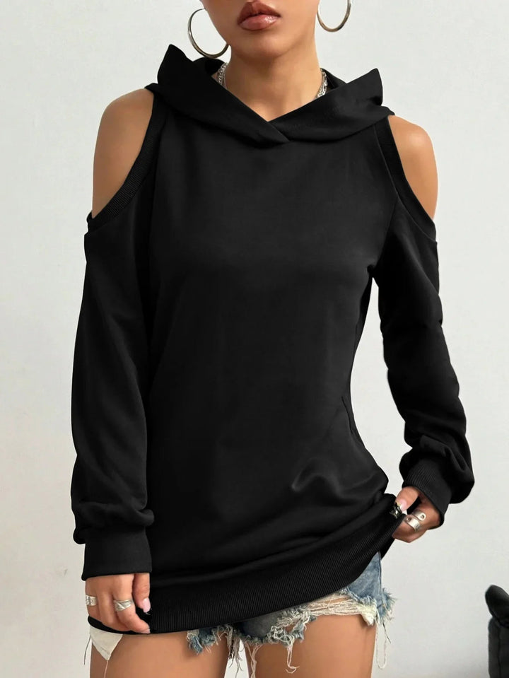 Camélia™ — Sweat élégant aux épaules ajourées