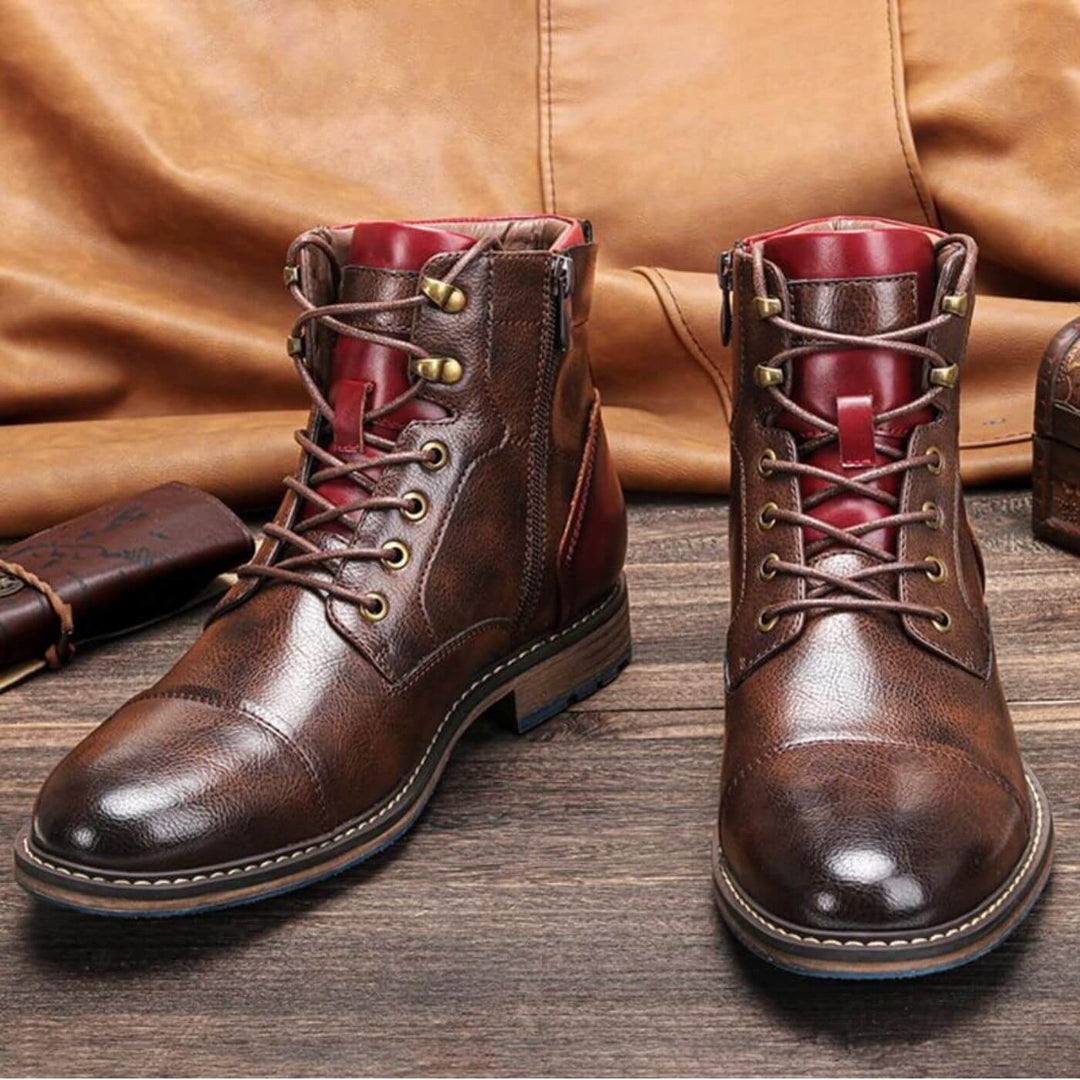 Augustin™ | Bottines Homme – Élégance et Force Intemporelle