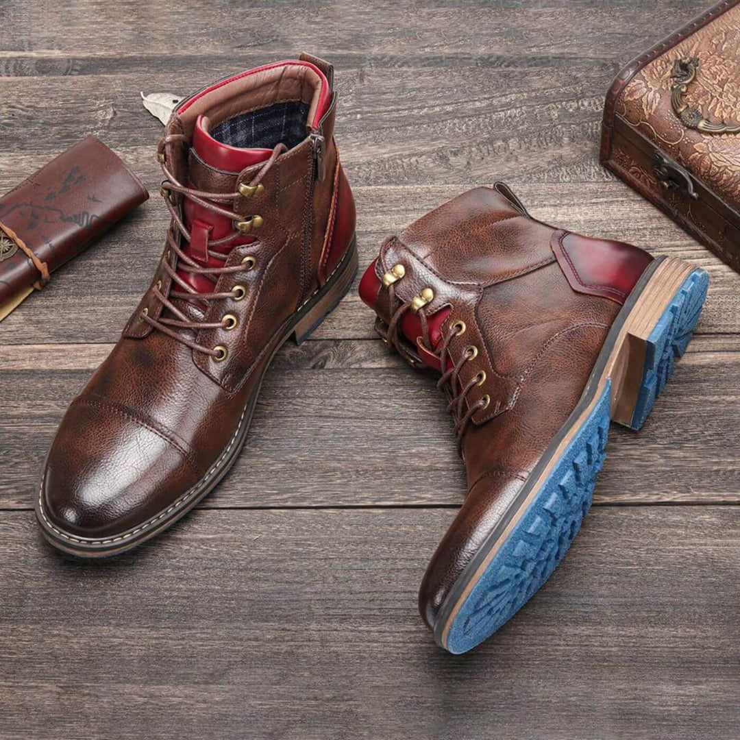 Augustin™ | Bottines Homme – Élégance et Force Intemporelle