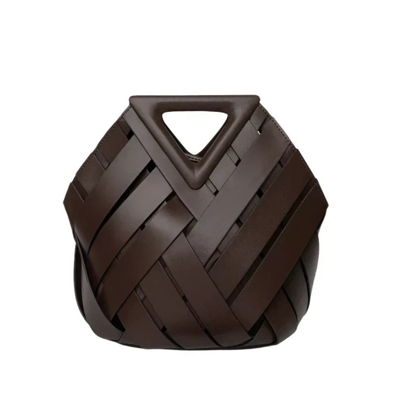 Juliette™ — Sac tressé élégant cuir souple