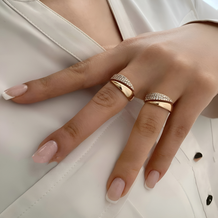 Élodie™ | Bague élégante confort intemporel féminin