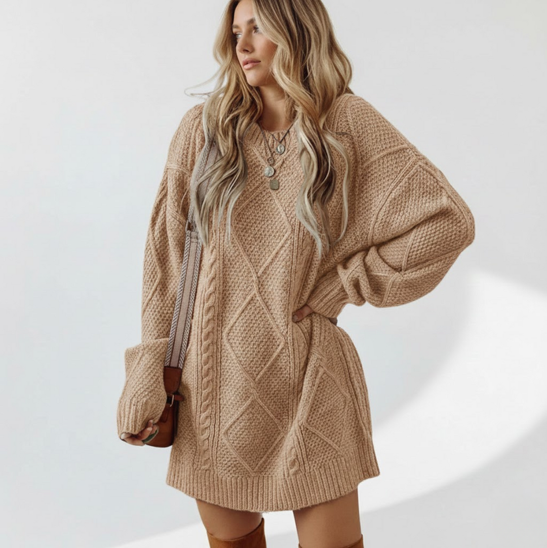 Madeleine™ — Robe tricot élégante et confortable