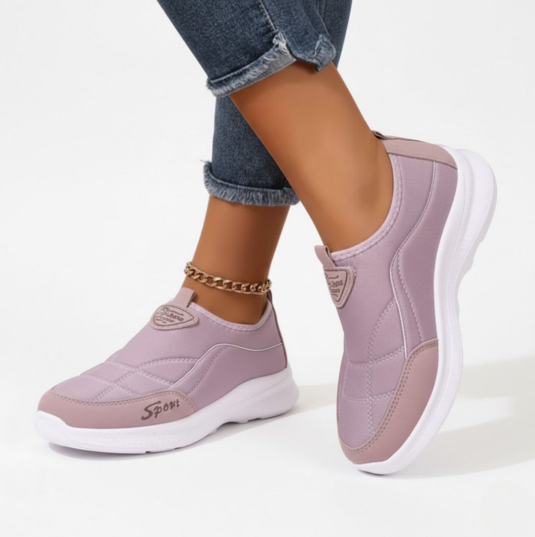Sabine™ — Sneakers slip-on confortables modernes légères