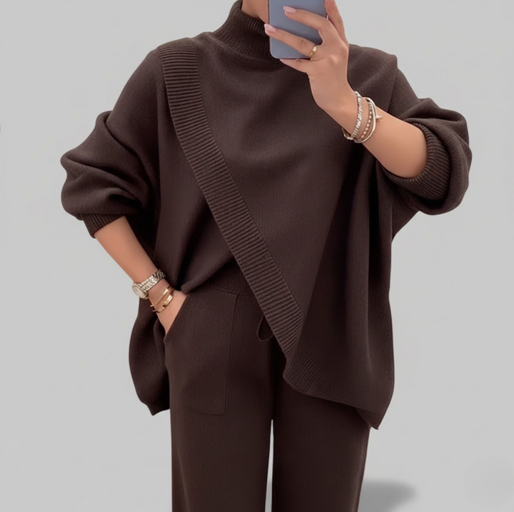 Bernadette™ | Ensemble tricoté doux et confortable pour moments de détente