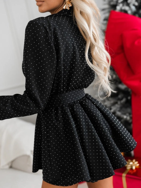 Colette™ - Robe ceinturée élégante confortable quotidienne