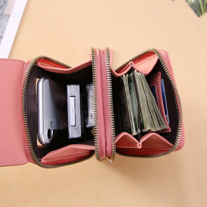 Aurélie™ — Sac bandoulière sécurisé tactile élégant