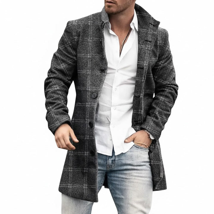 Adrien™ – Le Manteau Élégant et Confortable pour Homme